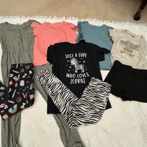 Girl’s Clothes Lot Bundle Set Kids Size 10 - 12 (Large)